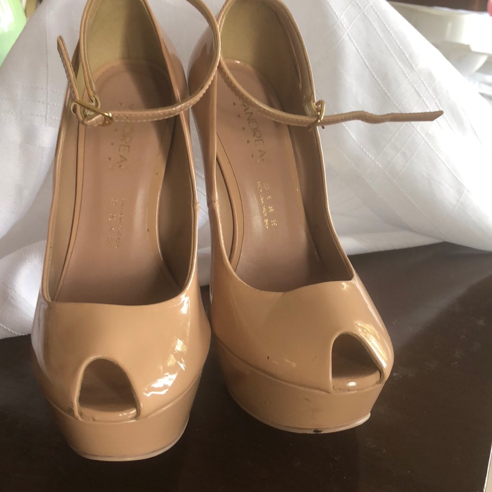 Cream heels